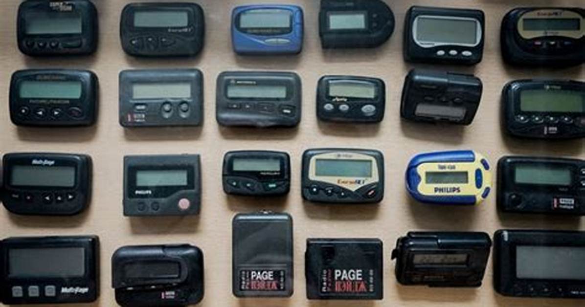 When Did Pagers First Come out?