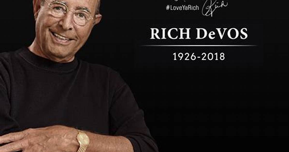 When Did Rich Devos Die