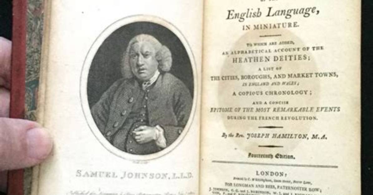 When Did Samuel Johnson Published the Dictionary