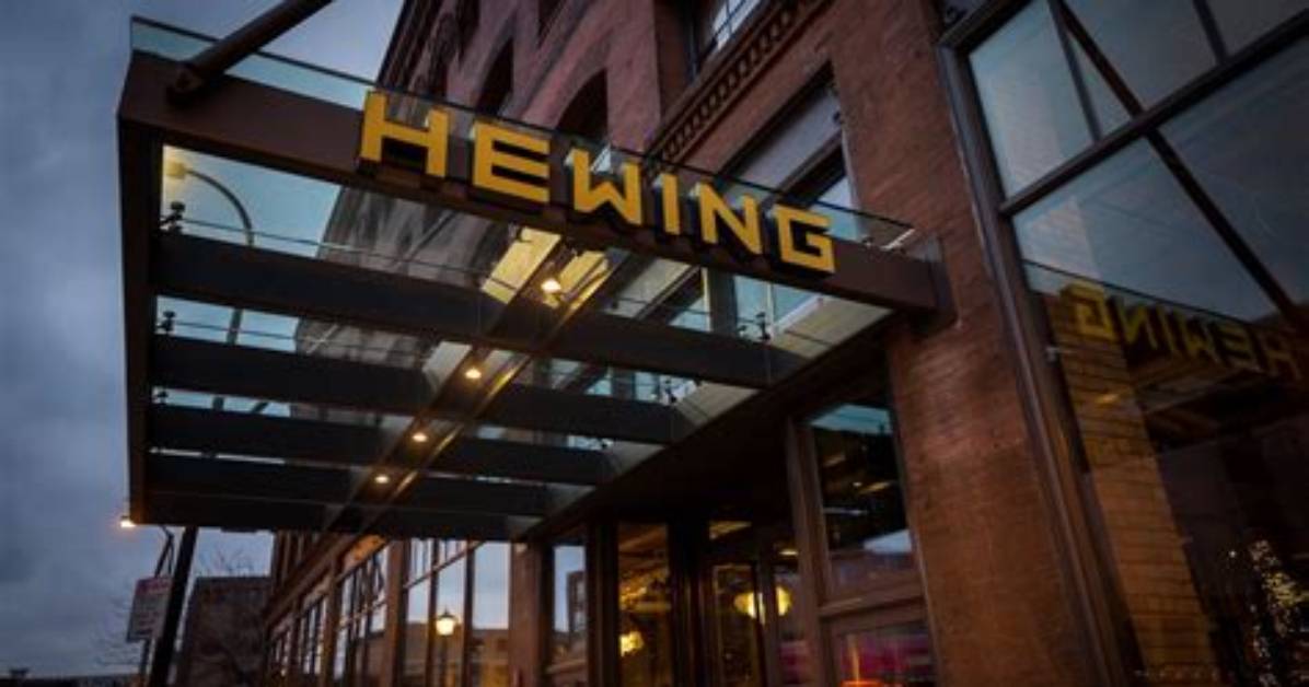 When Did the Hewing Hotel Open?