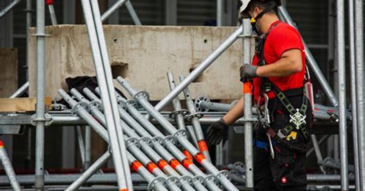 When Dismantling a Scaffold?