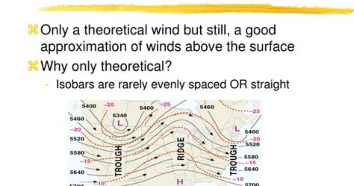 When Do Geostrophic Winds Occur?