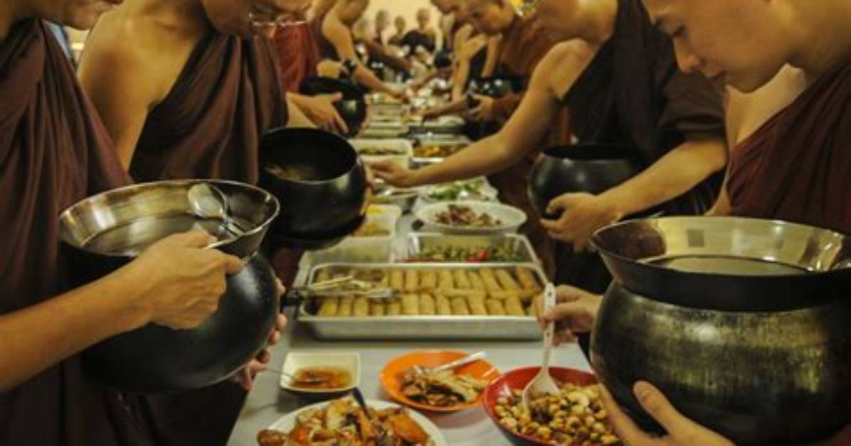 When Do Monks Eat?