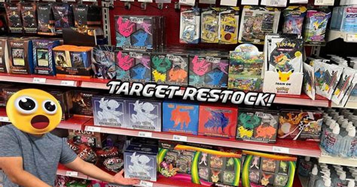 When Do Targets Restock Cards