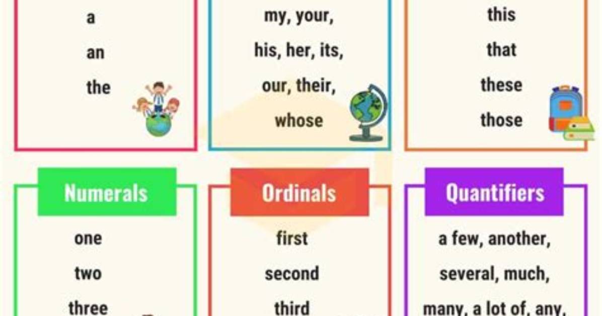 When Do We Use Determiners?