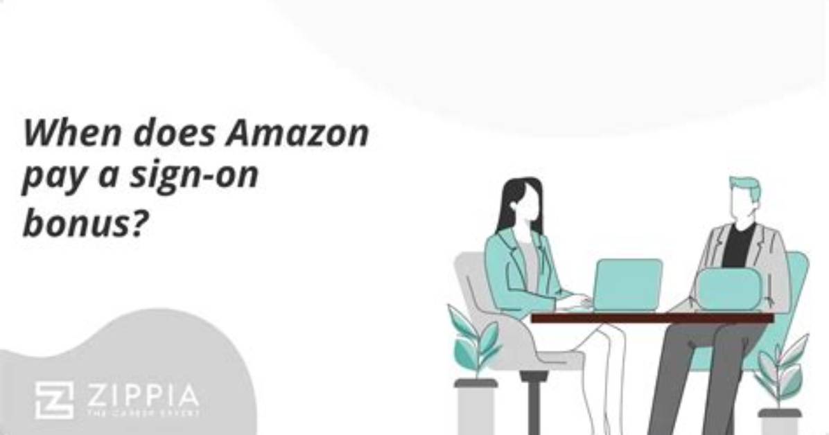 When Does Amazon Pay Sign on Bonus