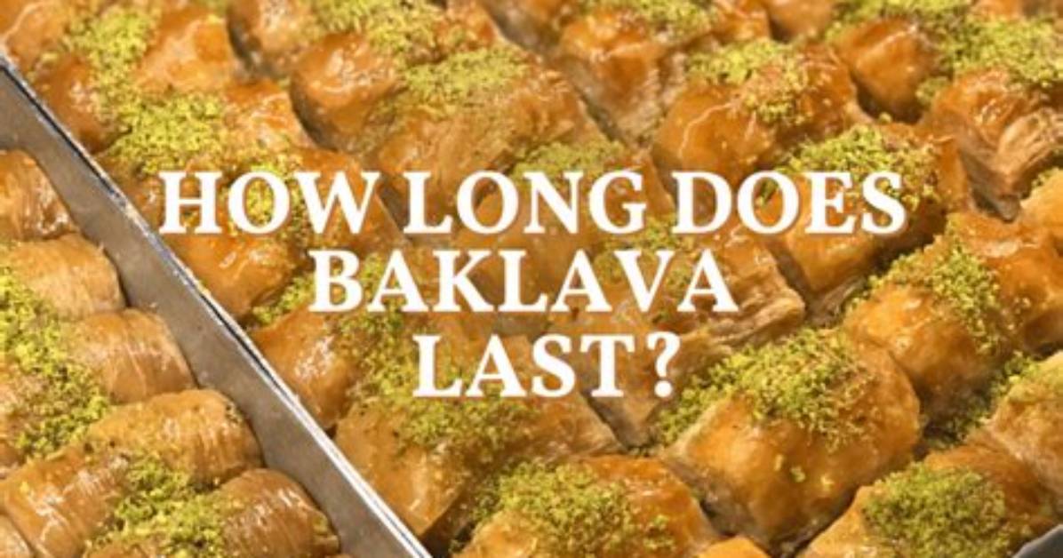 When Does Baklava Expire?