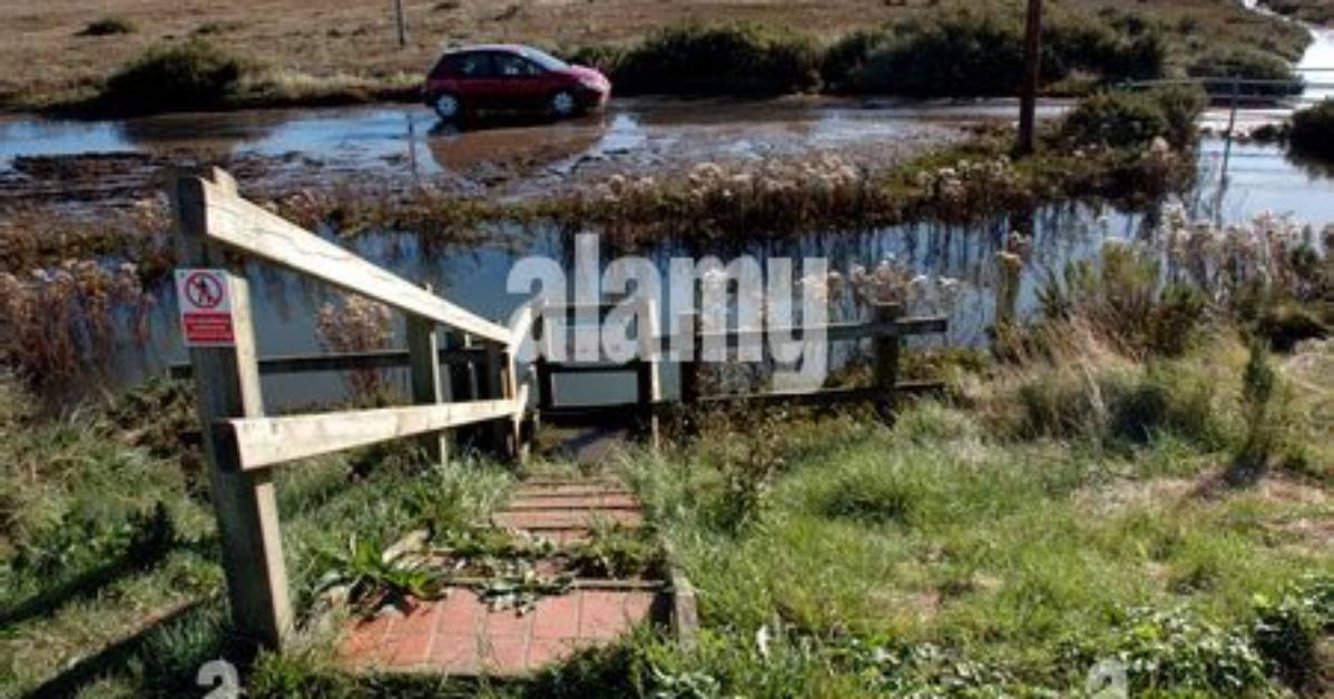 When Does Brancaster Beach Road Flood?