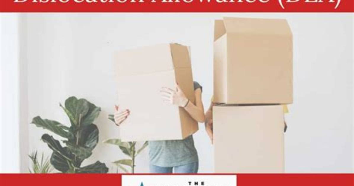 When Does Dislocation Allowance Get Paid?