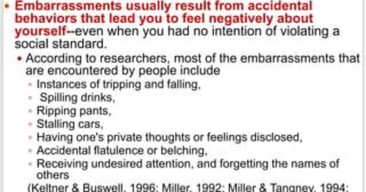 When Does Embarrassment Develop?