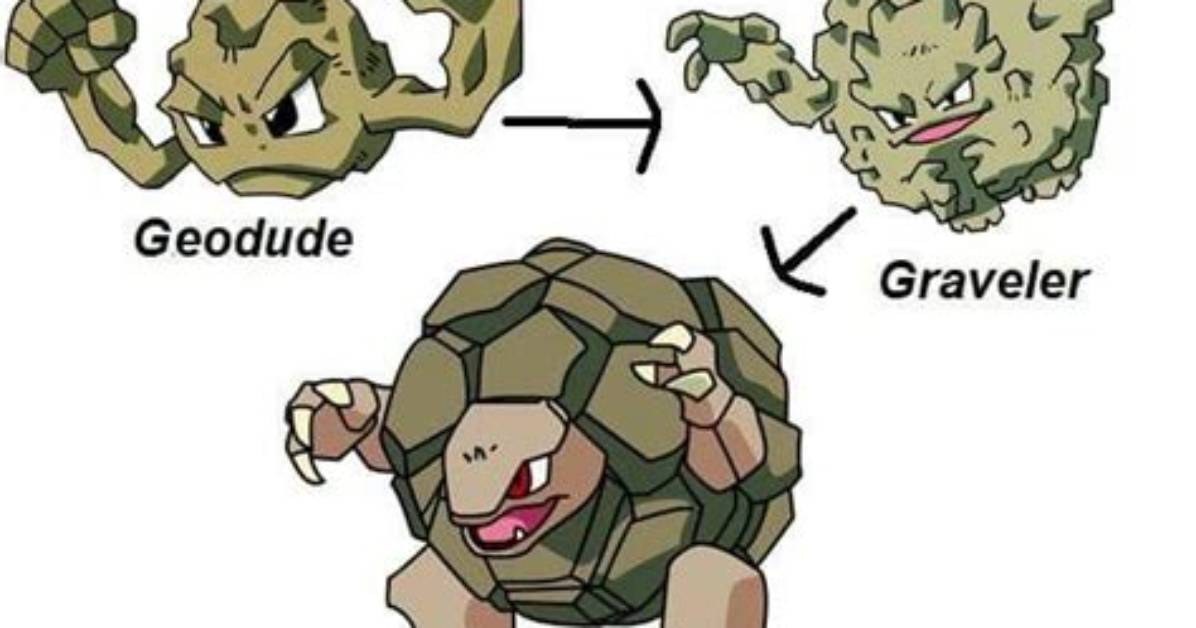 When Does Geodude Evolve in Pokemon Red?