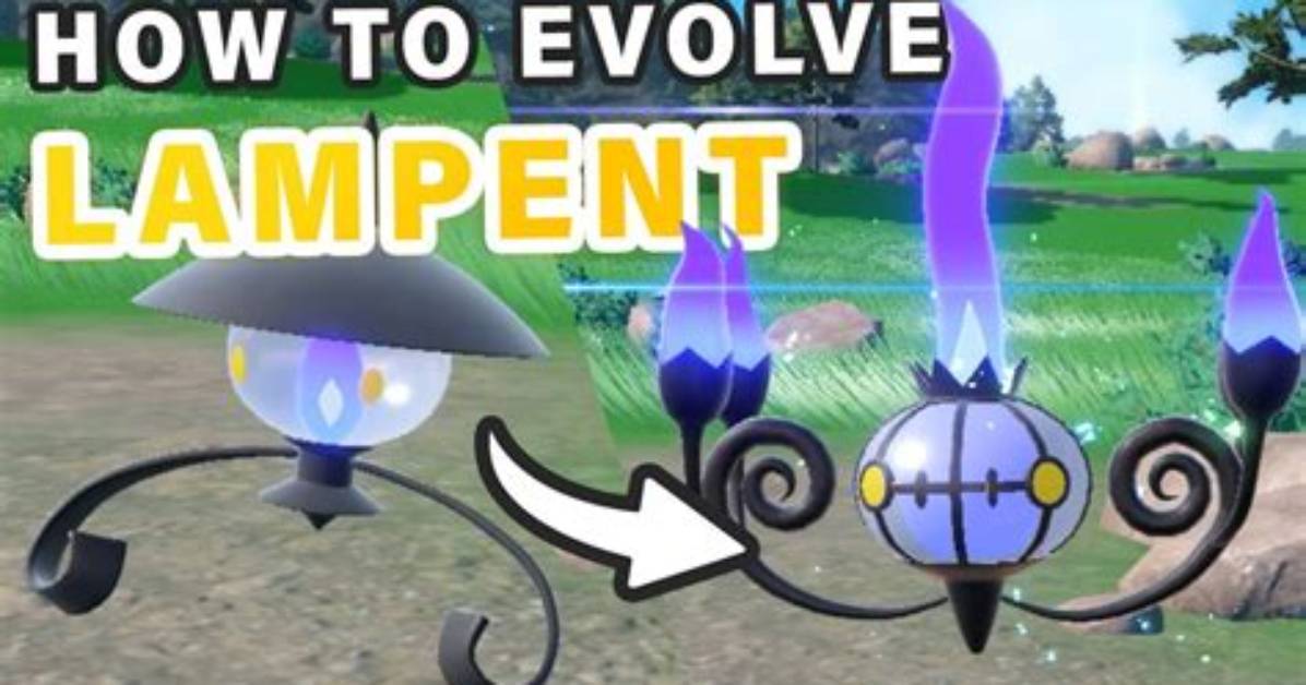 When Does Lampent Evolve Pokemon Black?