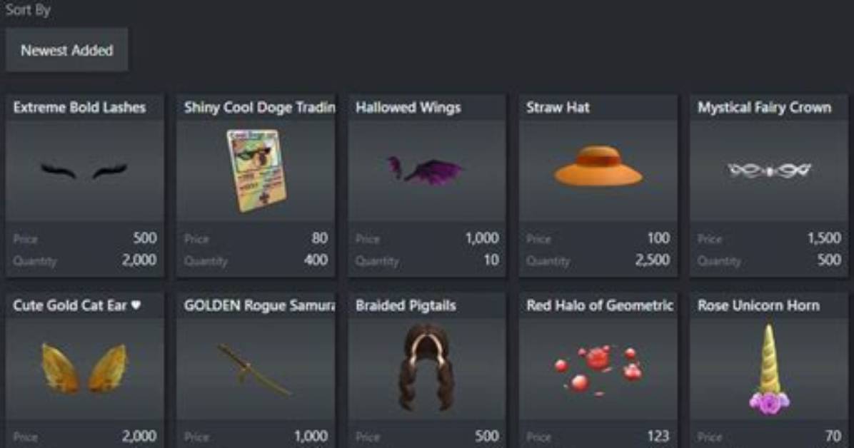 When Does Roblox Release Limited Items