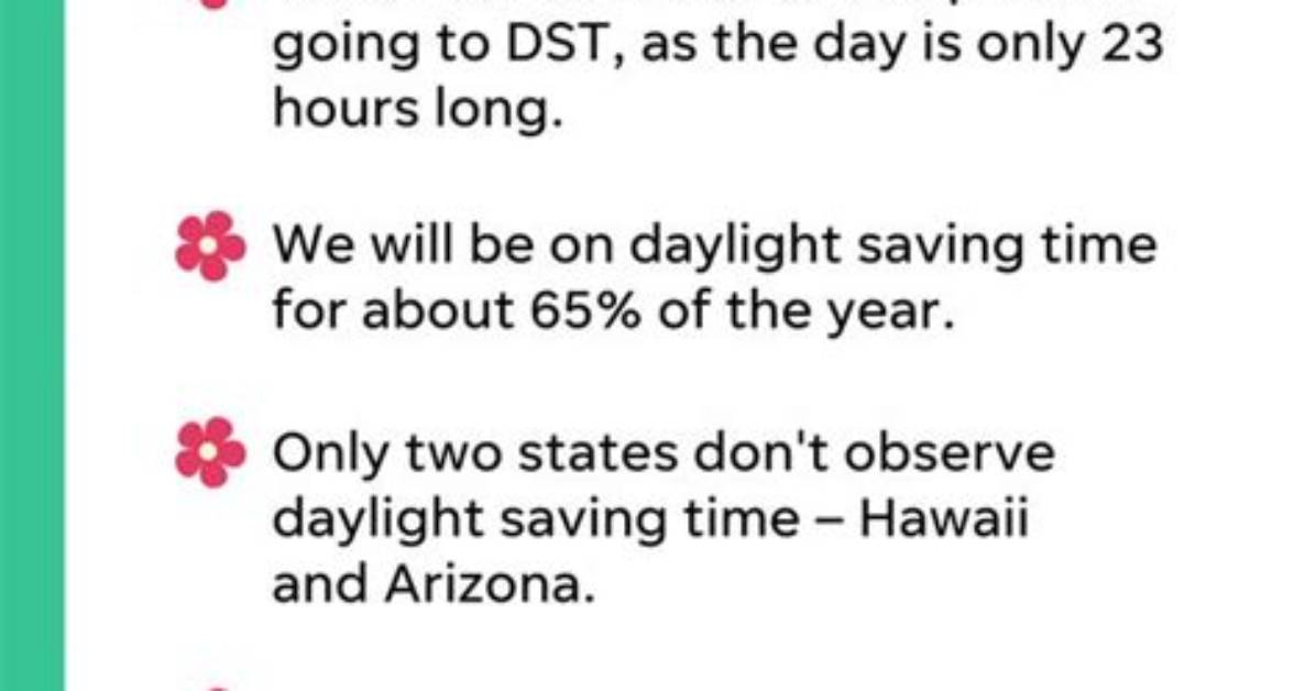 When Does Time Change?