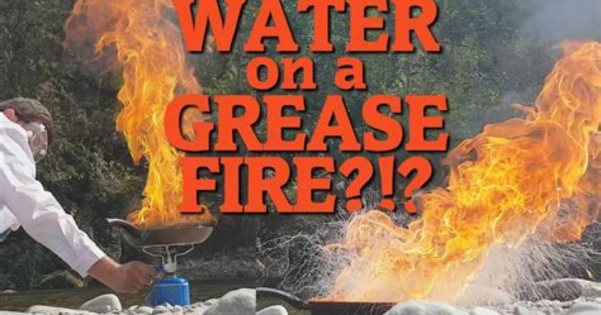 When Does Water Make Fire Worse?