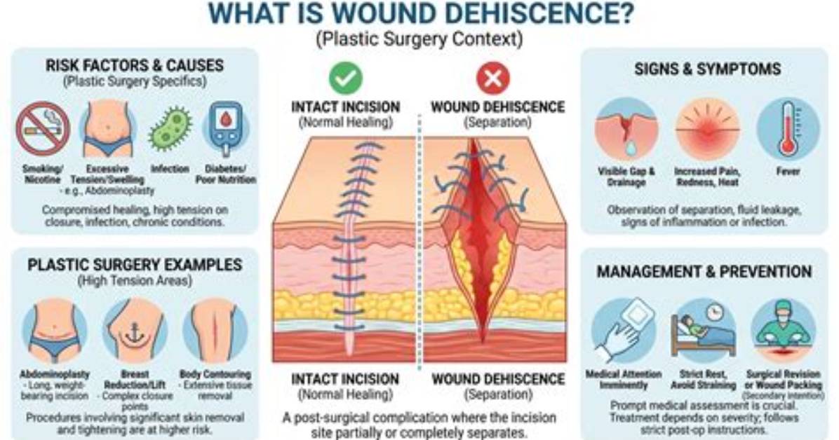 When Does Wound Dehiscence Occur?