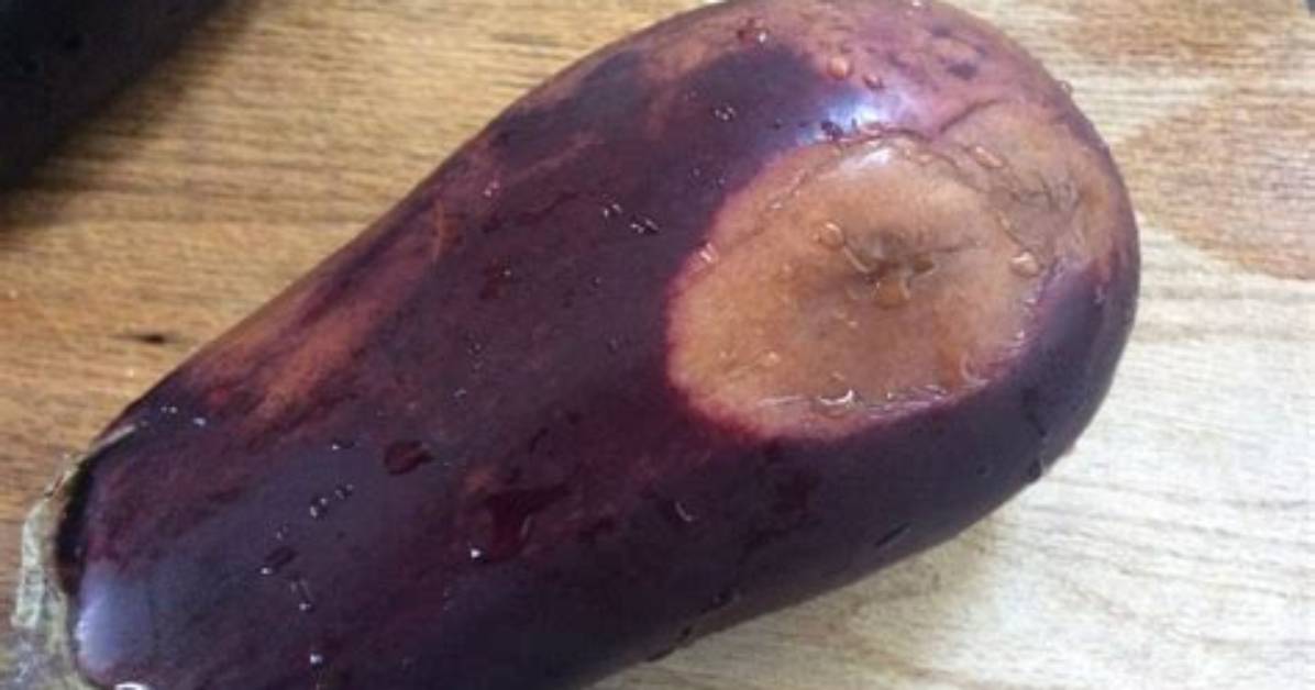 When Eggplant Turns Brown?