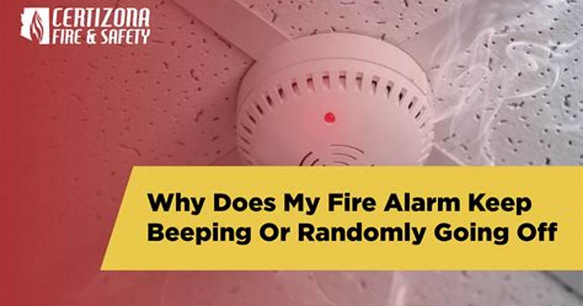 When Fire Alarm Beeps?