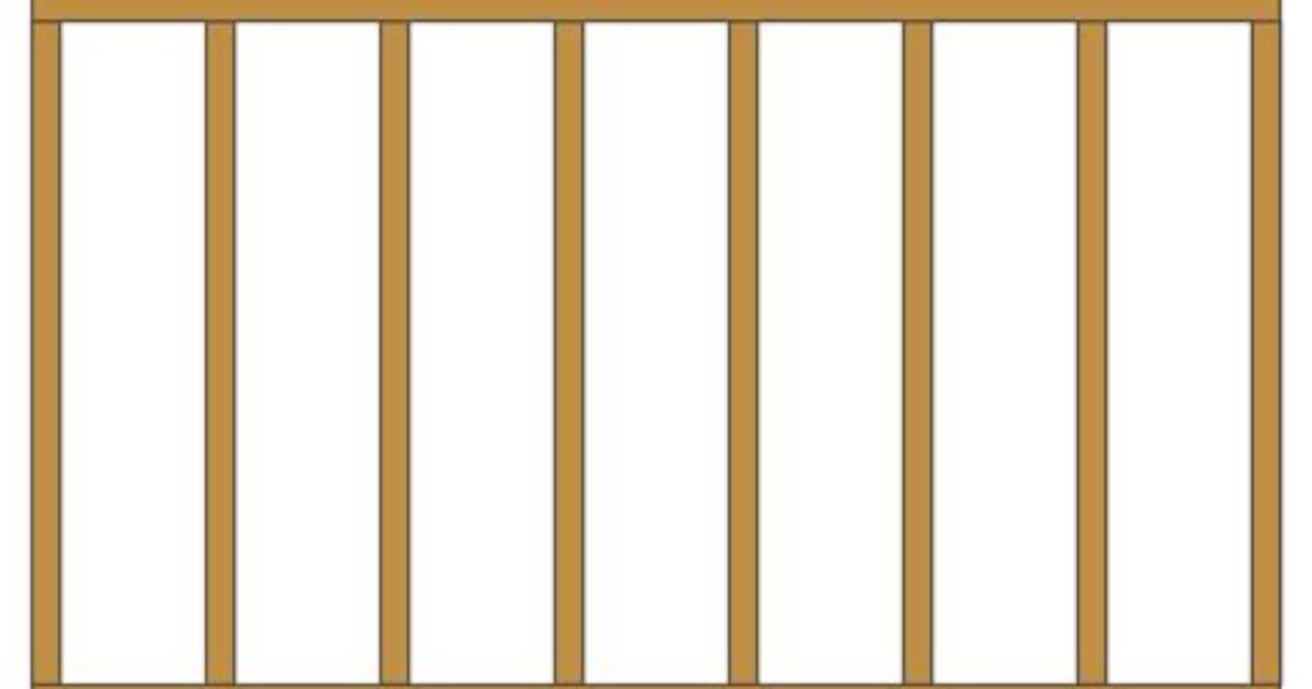 When Framing a Wall How Far Apart Are the Studs?