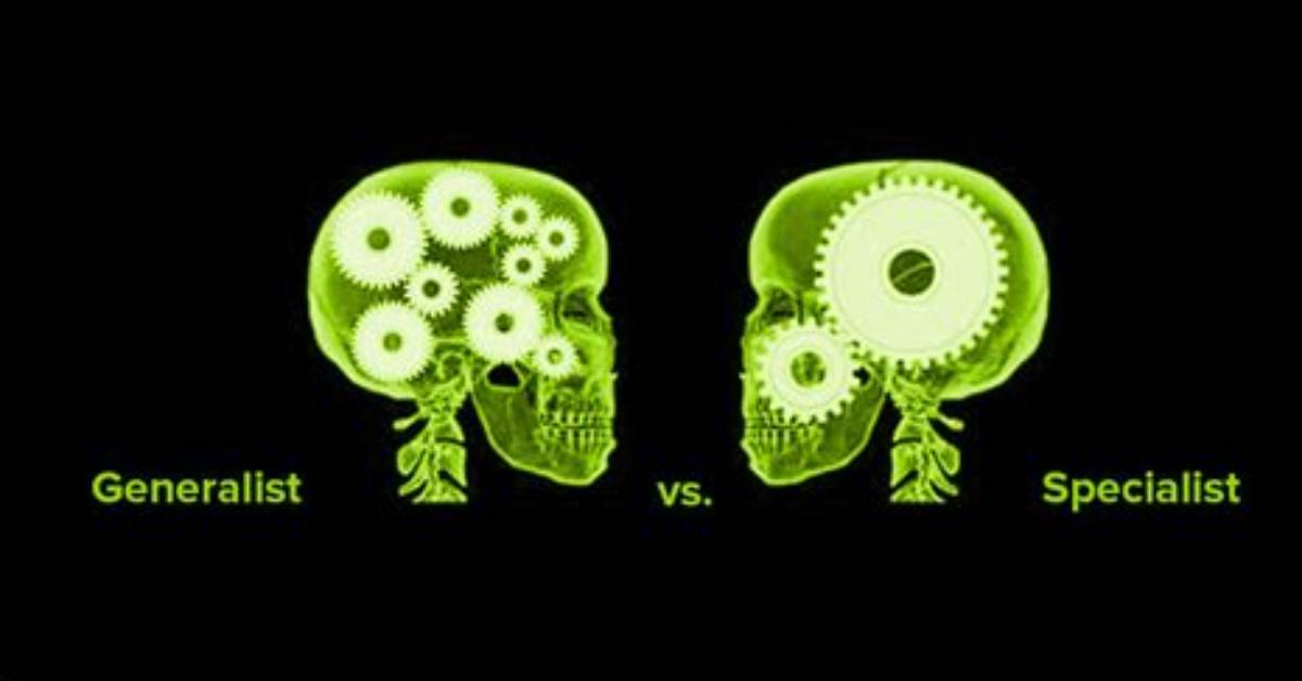 When Generalists Are Better Than Specialists?