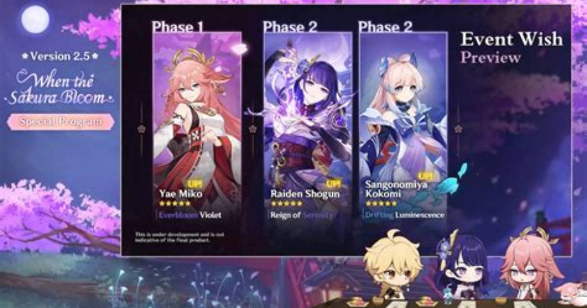 When Genshin Impact 2.5 Releasing, Banner Leaks, and Character All You Need to Know