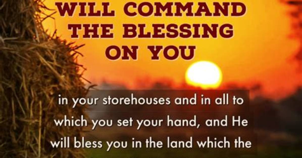 When God Commands a Blessing?