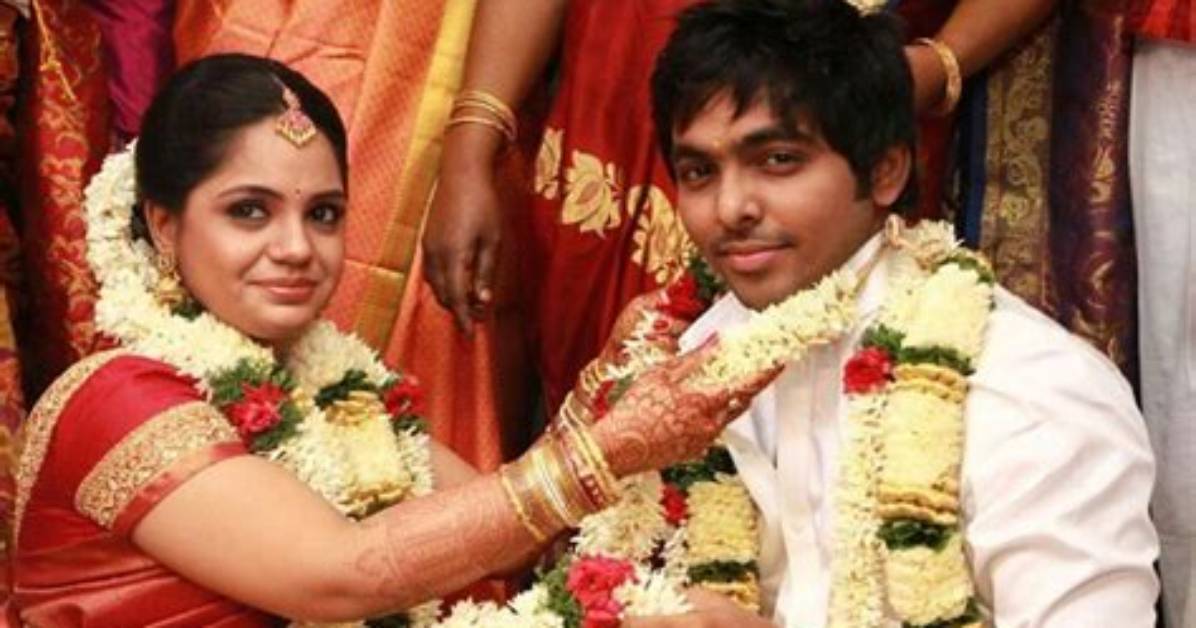 When Gv Prakash Got Married?