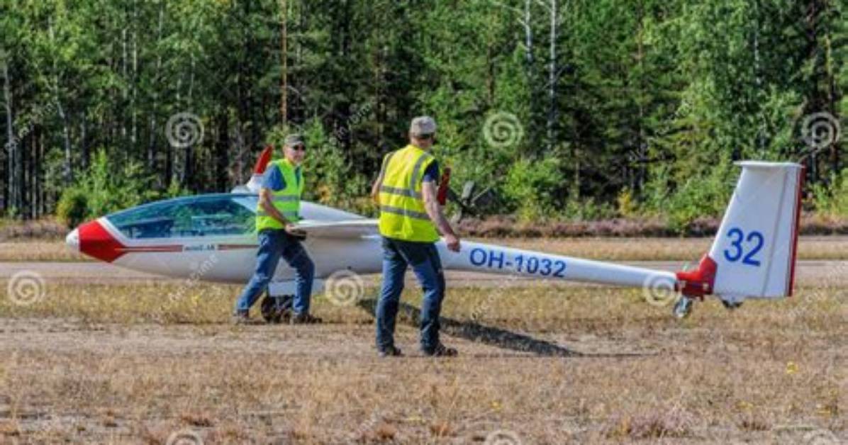 When Handling a Glider on the Ground?