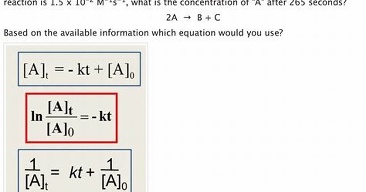 When Initial Concentration of a Reactant Is Doubled?