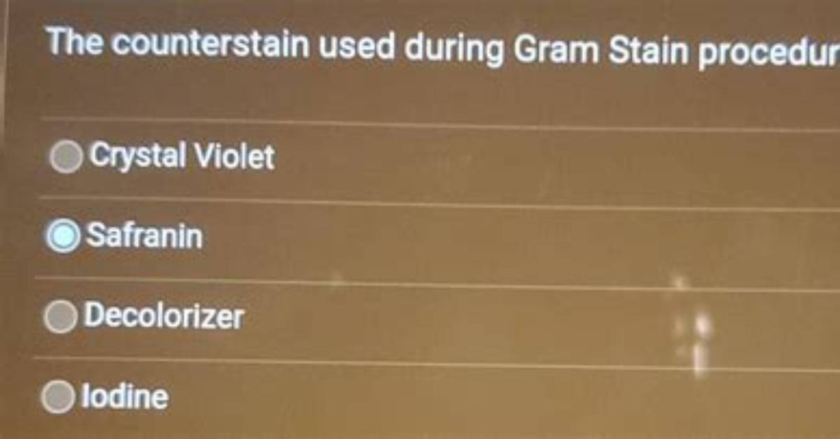When Is a Counterstain Used?