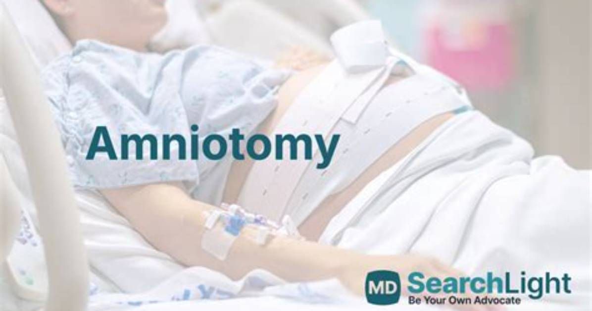 When Is Amniotomy Used