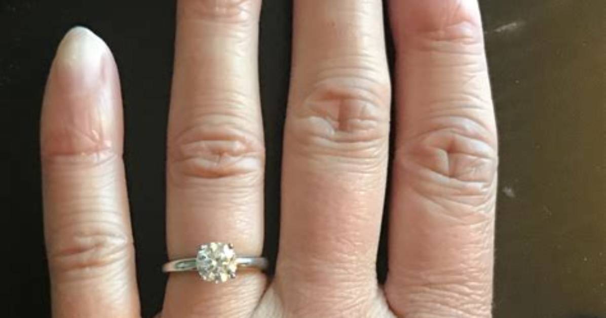 When Is an Engagement Ring Too Small?