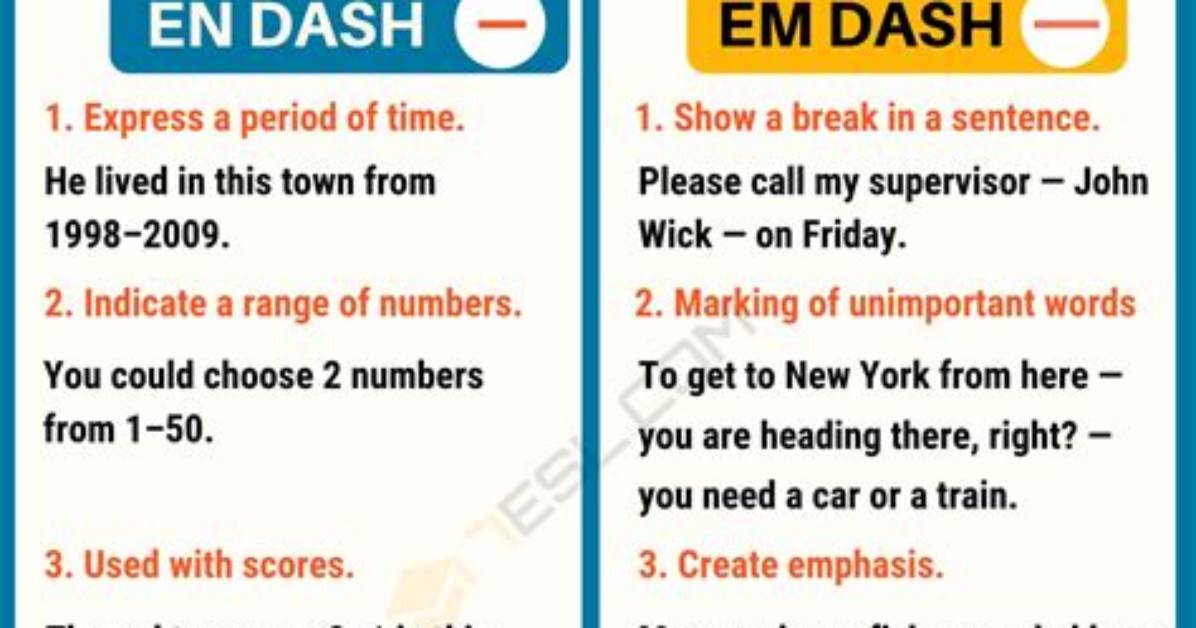 When Is Em Dash Used?