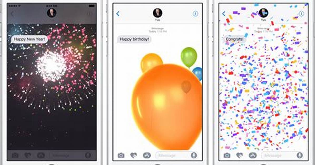 When Is Imessage Birthday?