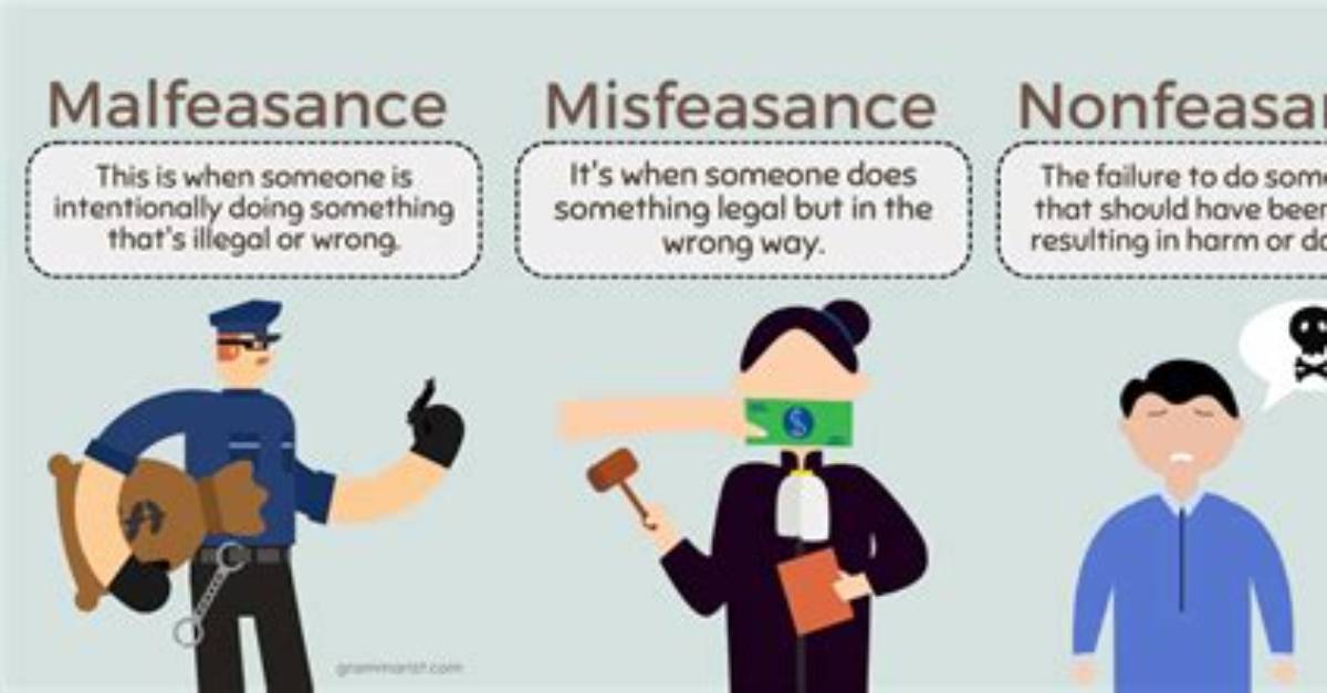 When Is Nonfeasance Used?