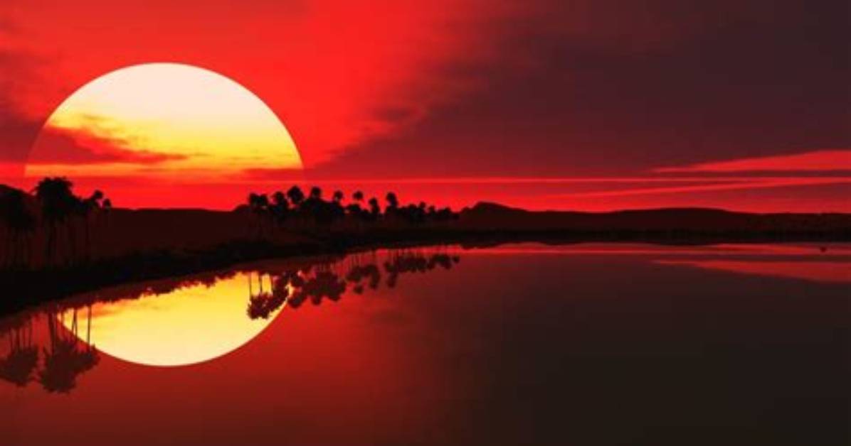 When Is Sunset Red?