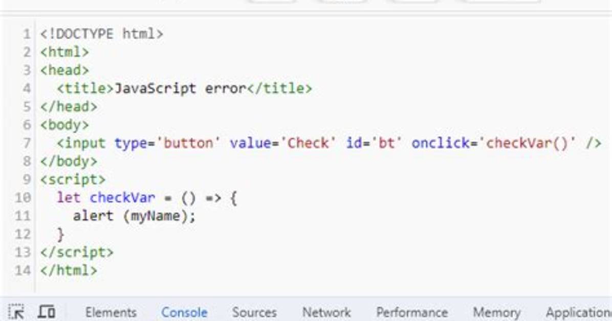 When Javascript Variable Is Undefined?