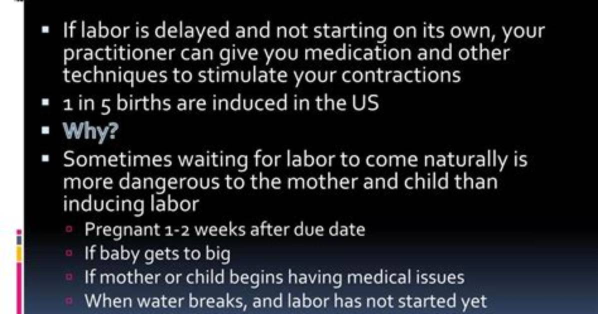 When Labor Is Induced How Long Does It Take?