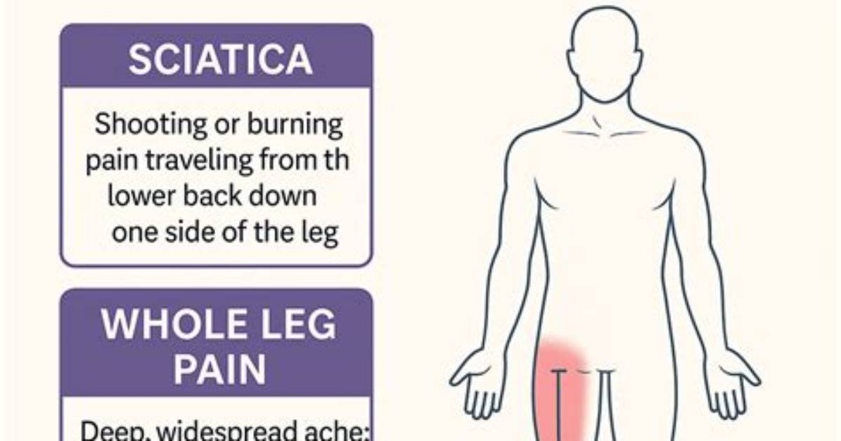 When Left Leg Pain?