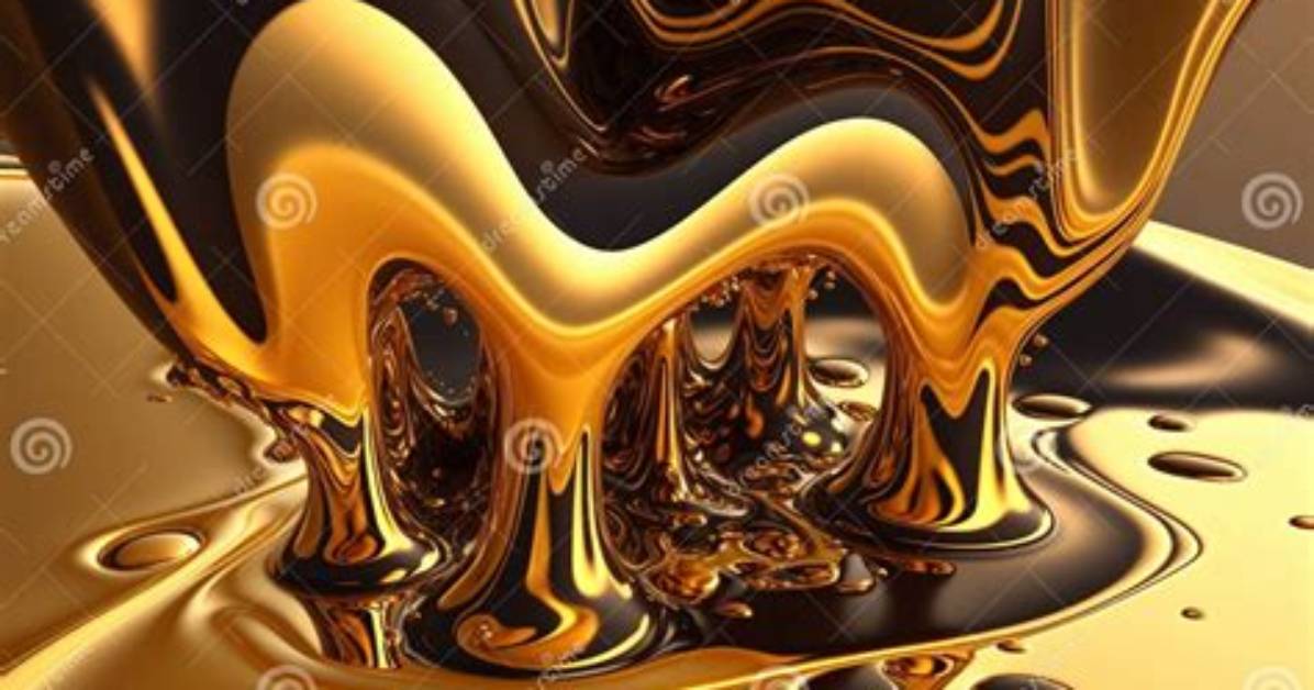 When Liquid Gold Becomes a Solid?