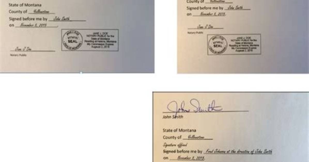 When Notarizing a Document Who Is the Principal?