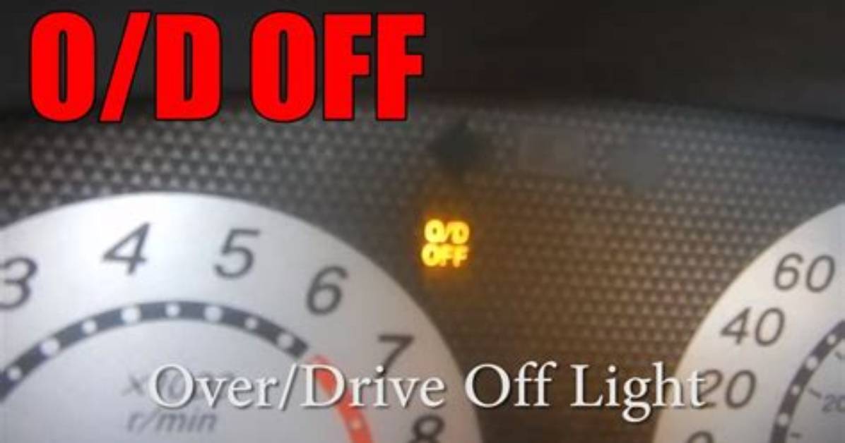 When O D off Light on?