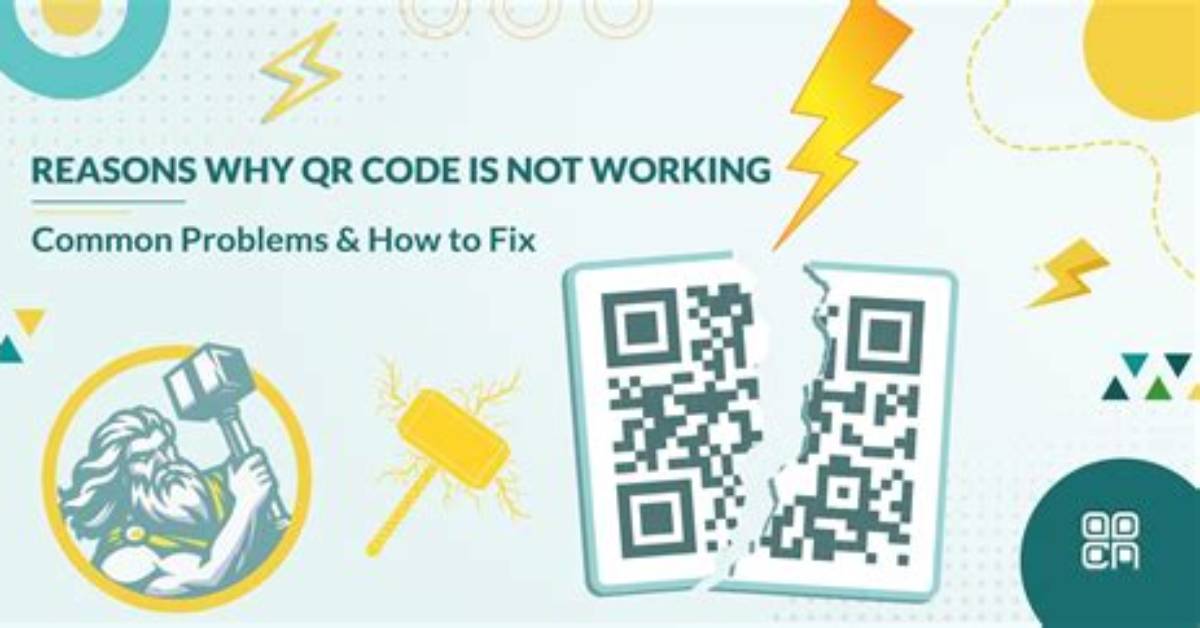 When Qr Code Doesn't Work?