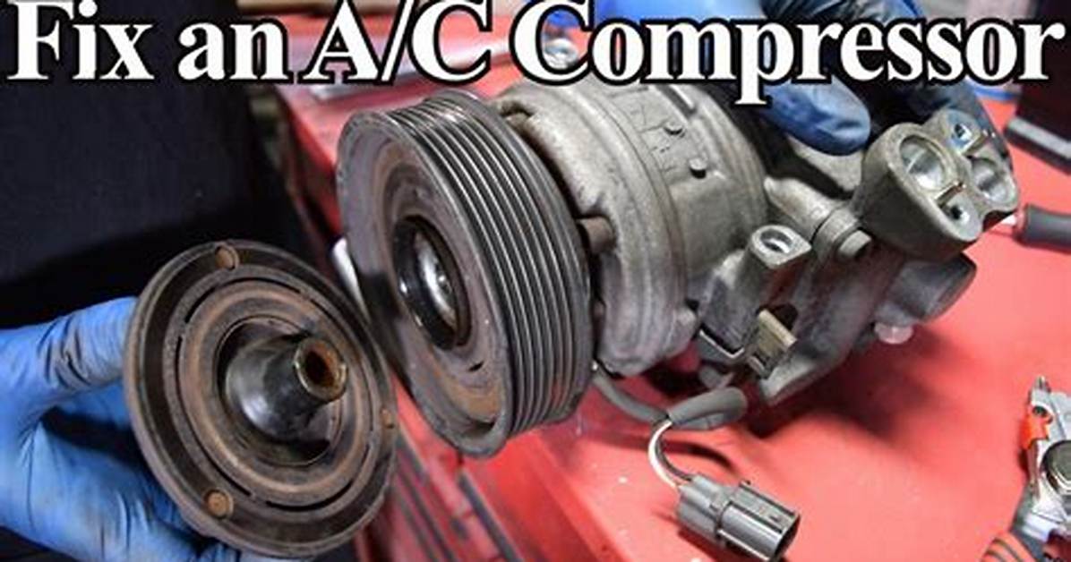 When Replacing Ac Compressor What Else Should Be Replaced