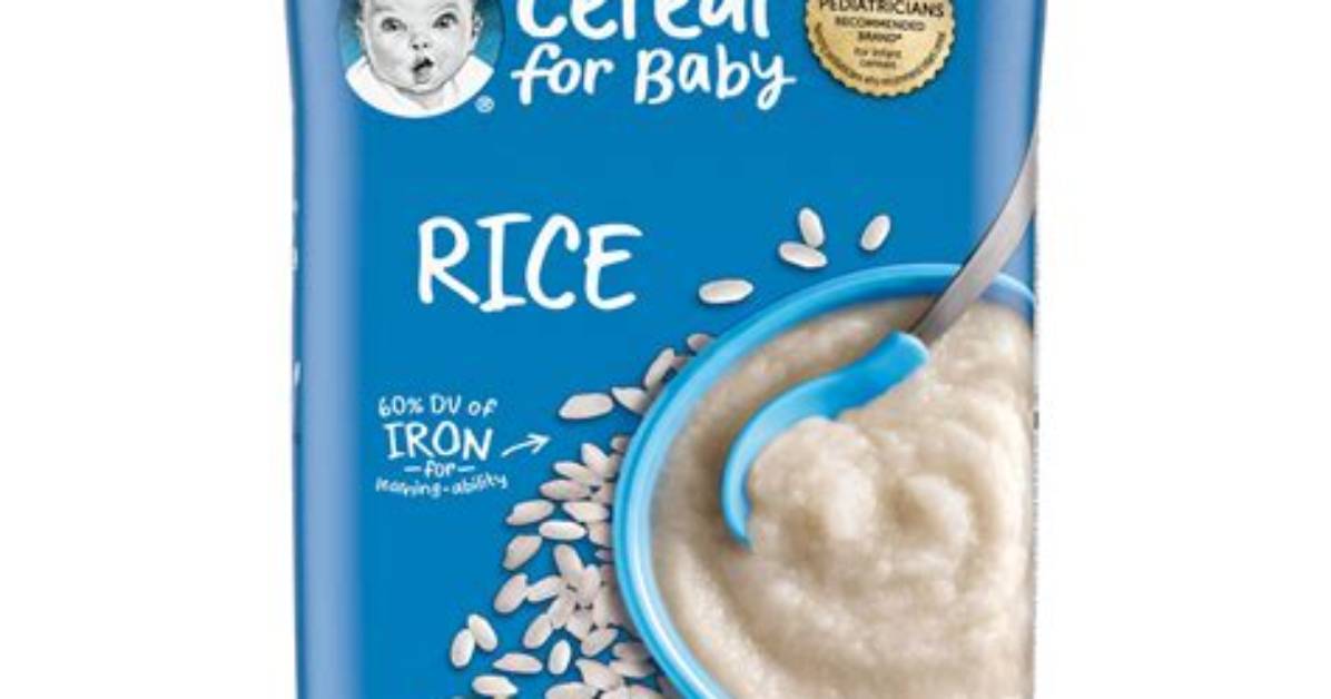 When Rice Cereal for Babies?