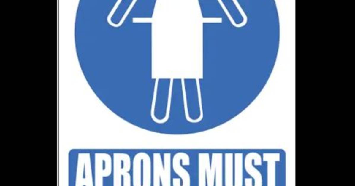 When Should Aprons Be Worn?