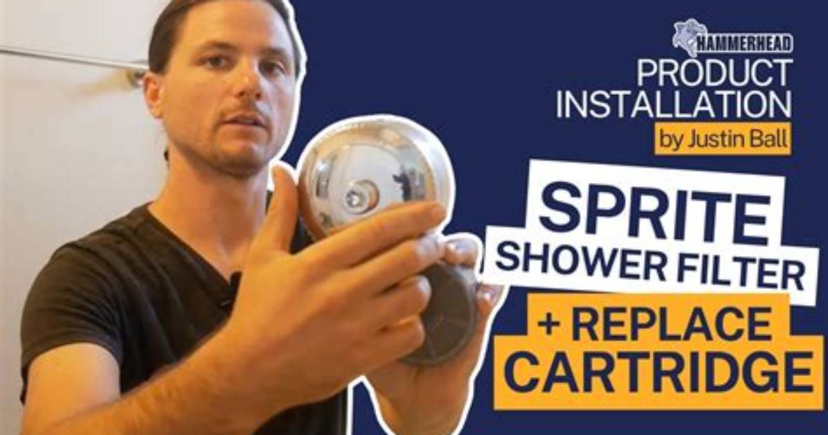 When Should I Replace My Sprite Shower Filter