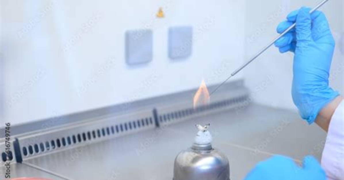 When Should Inoculating Instruments Be Flame Sterilized?