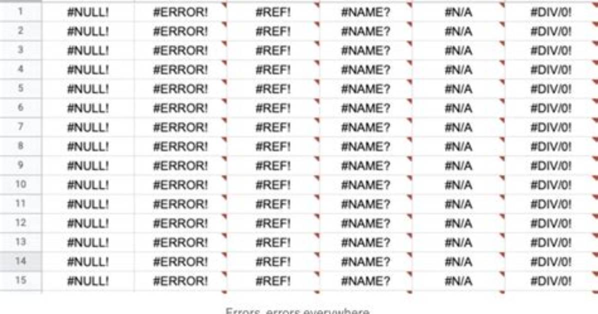When Should You Not Use a Spreadsheet?