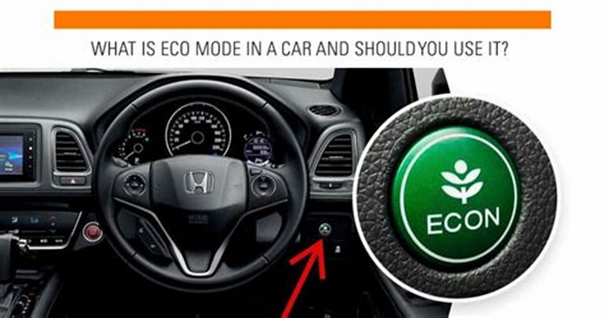 When Should You Use Eco Mode?